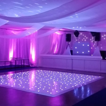 Hall altered for dance party